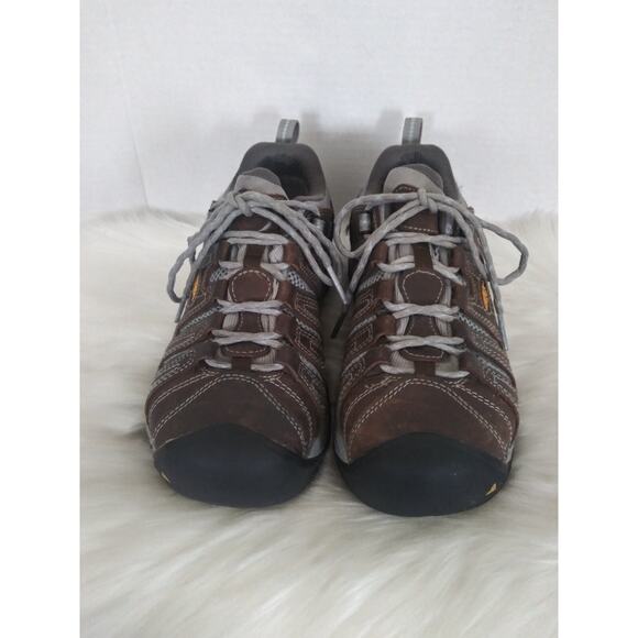 KEEN Women's Utility ReGen ASTM F2413-18 Steel Toe Work Shoe Size 7.5 NO INSOLES - Picture 1 of 16